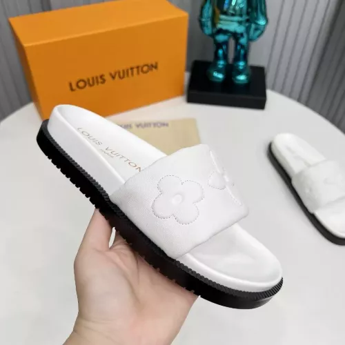 Cheap Louis Vuitton Slippers For Women #1304878 Replica Wholesale [$82.00 USD] [ITEM#1304878] on Replica Louis Vuitton Slippers