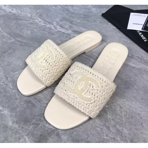 Cheap Chanel Slippers For Women #1304974 Replica Wholesale [$85.00 USD] [ITEM#1304974] on Replica Chanel Slippers