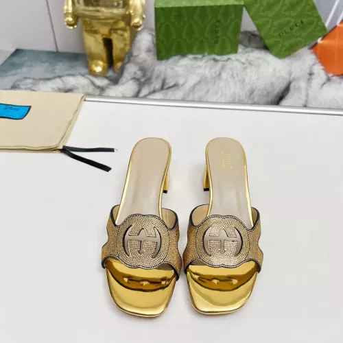 Cheap Gucci Slippers For Women #1304985 Replica Wholesale [$88.00 USD] [ITEM#1304985] on Replica Gucci Slippers