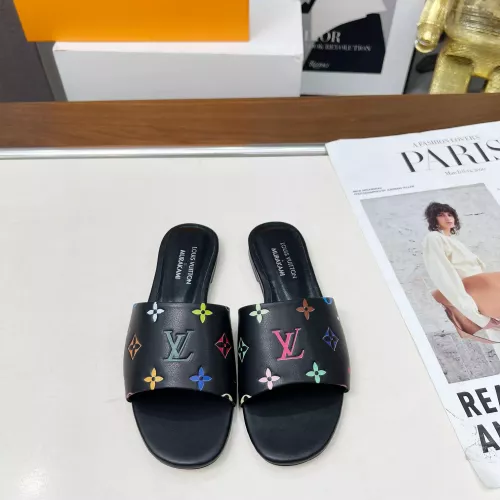 Cheap Louis Vuitton Slippers For Women #1305093 Replica Wholesale [$88.00 USD] [ITEM#1305093] on Replica Louis Vuitton Slippers