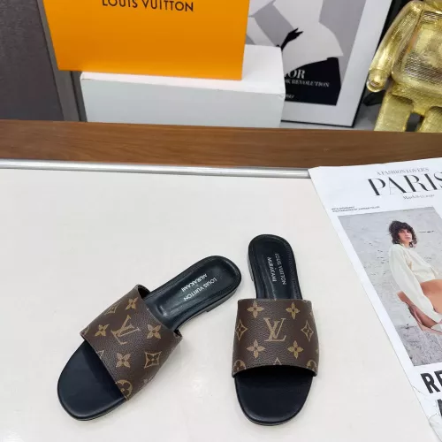 Cheap Louis Vuitton Slippers For Women #1305095 Replica Wholesale [$88.00 USD] [ITEM#1305095] on Replica Louis Vuitton Slippers