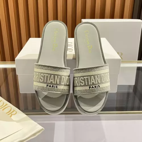 Cheap Christian Dior Slippers For Women #1305126 Replica Wholesale [$82.00 USD] [ITEM#1305126] on Replica Christian Dior Slippers