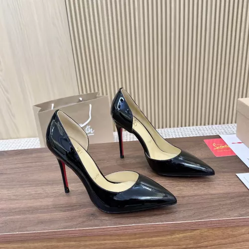 Cheap Christian Louboutin High-heeled shoes For Women #1305186 Replica Wholesale [$98.00 USD] [ITEM#1305186] on Replica Christian Louboutin High-heeled shoes