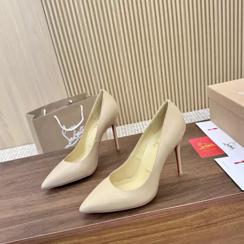 Cheap Christian Louboutin High-heeled shoes For Women #1305194 Replica Wholesale [$98.00 USD] [ITEM#1305194] on Replica Christian Louboutin High-heeled shoes