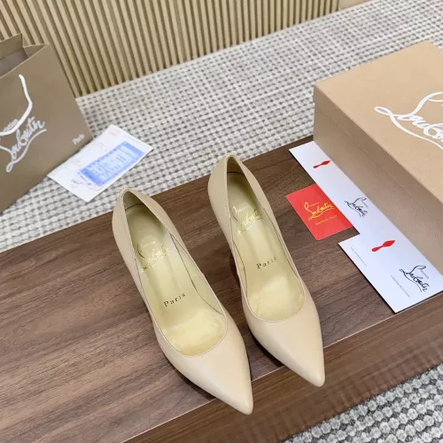 Cheap Christian Louboutin High-heeled shoes For Women #1305194 Replica Wholesale [$98.00 USD] [ITEM#1305194] on Replica Christian Louboutin High-heeled shoes