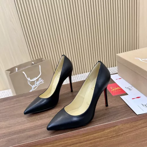 Cheap Christian Louboutin High-heeled shoes For Women #1305197 Replica Wholesale [$98.00 USD] [ITEM#1305197] on Replica Christian Louboutin High-heeled shoes