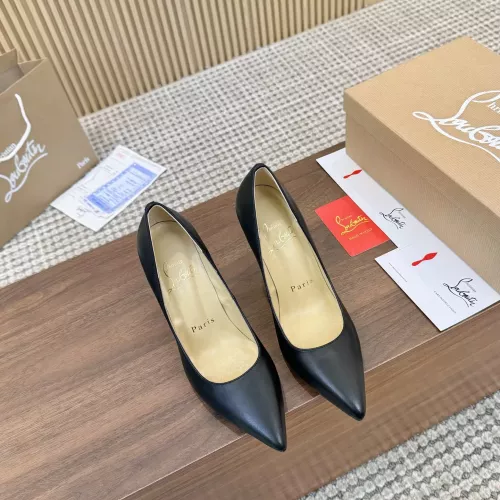 Cheap Christian Louboutin High-heeled shoes For Women #1305197 Replica Wholesale [$98.00 USD] [ITEM#1305197] on Replica Christian Louboutin High-heeled shoes