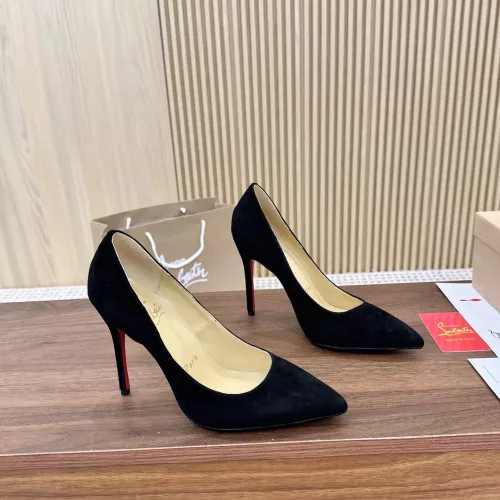 Cheap Christian Louboutin High-heeled shoes For Women #1305198 Replica Wholesale [$98.00 USD] [ITEM#1305198] on Replica Christian Louboutin High-heeled shoes