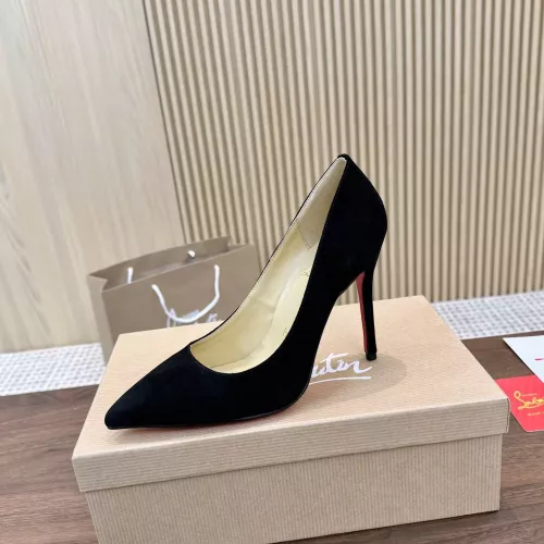 Cheap Christian Louboutin High-heeled shoes For Women #1305198 Replica Wholesale [$98.00 USD] [ITEM#1305198] on Replica Christian Louboutin High-heeled shoes