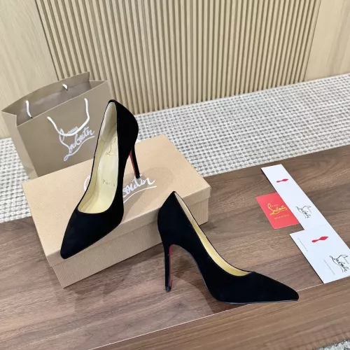 Cheap Christian Louboutin High-heeled shoes For Women #1305198 Replica Wholesale [$98.00 USD] [ITEM#1305198] on Replica Christian Louboutin High-heeled shoes