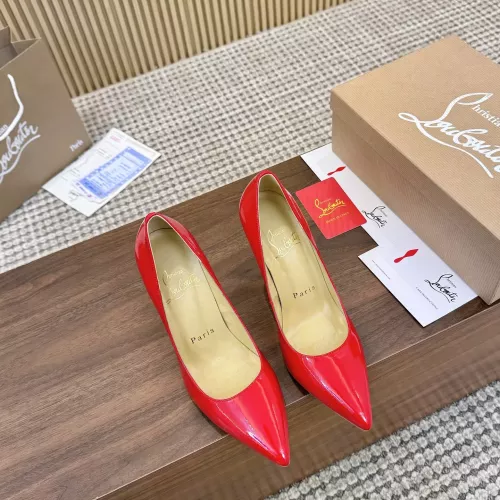 Cheap Christian Louboutin High-heeled shoes For Women #1305205 Replica Wholesale [$98.00 USD] [ITEM#1305205] on Replica Christian Louboutin High-heeled shoes