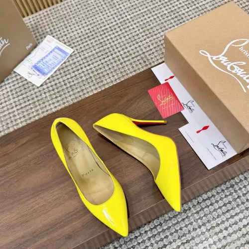 Cheap Christian Louboutin High-heeled shoes For Women #1305207 Replica Wholesale [$98.00 USD] [ITEM#1305207] on Replica Christian Louboutin High-heeled shoes