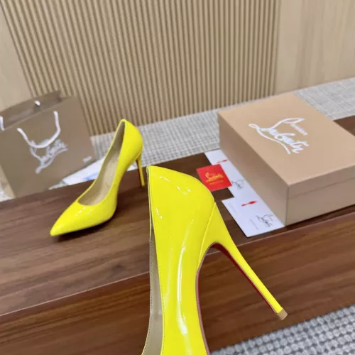 Cheap Christian Louboutin High-heeled shoes For Women #1305207 Replica Wholesale [$98.00 USD] [ITEM#1305207] on Replica Christian Louboutin High-heeled shoes