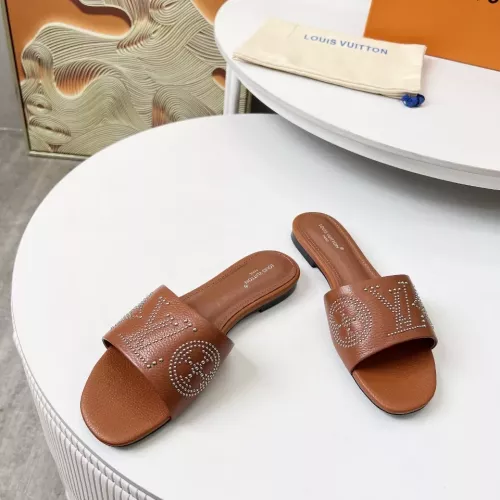 Cheap Louis Vuitton Slippers For Women #1305288 Replica Wholesale [$85.00 USD] [ITEM#1305288] on Replica Louis Vuitton Slippers