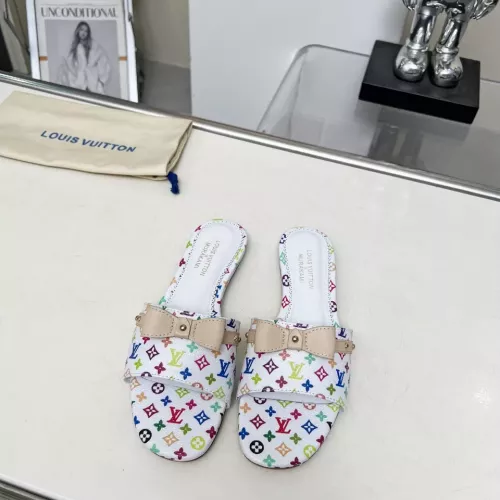 Cheap Louis Vuitton Slippers For Women #1305314 Replica Wholesale [$82.00 USD] [ITEM#1305314] on Replica Louis Vuitton Slippers