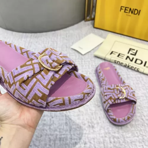 Cheap Fendi Slippers For Women #1305357 Replica Wholesale [$85.00 USD] [ITEM#1305357] on Replica Fendi Slippers