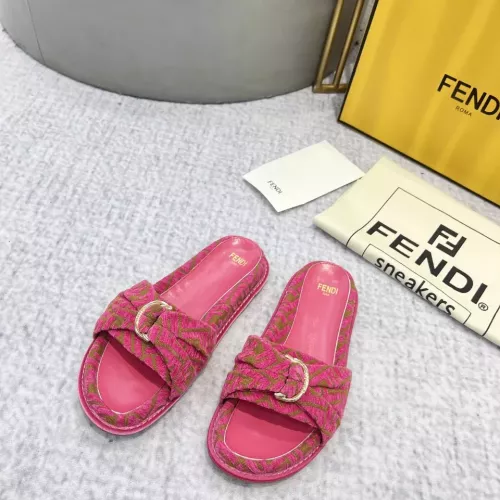 Cheap Fendi Slippers For Women #1305358 Replica Wholesale [$85.00 USD] [ITEM#1305358] on Replica Fendi Slippers