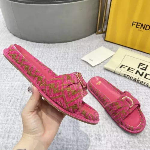 Cheap Fendi Slippers For Women #1305358 Replica Wholesale [$85.00 USD] [ITEM#1305358] on Replica Fendi Slippers