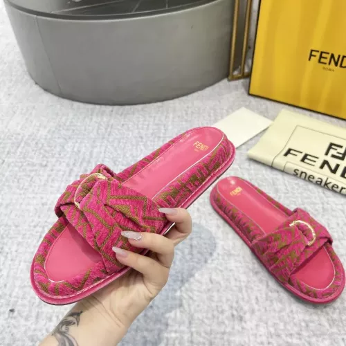 Cheap Fendi Slippers For Women #1305358 Replica Wholesale [$85.00 USD] [ITEM#1305358] on Replica Fendi Slippers