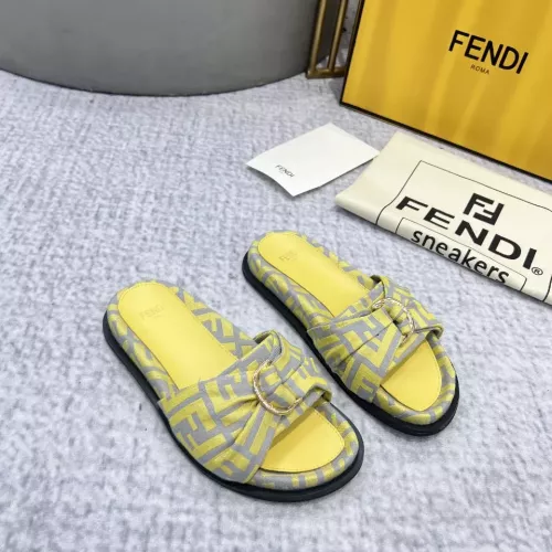 Cheap Fendi Slippers For Women #1305359 Replica Wholesale [$85.00 USD] [ITEM#1305359] on Replica Fendi Slippers