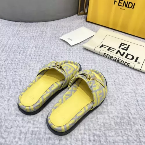 Cheap Fendi Slippers For Women #1305359 Replica Wholesale [$85.00 USD] [ITEM#1305359] on Replica Fendi Slippers