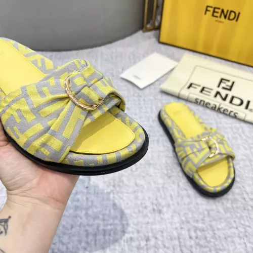 Cheap Fendi Slippers For Women #1305359 Replica Wholesale [$85.00 USD] [ITEM#1305359] on Replica Fendi Slippers