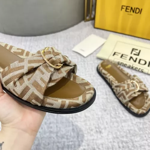 Cheap Fendi Slippers For Women #1305360 Replica Wholesale [$85.00 USD] [ITEM#1305360] on Replica Fendi Slippers