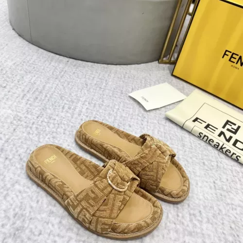 Cheap Fendi Slippers For Women #1305361 Replica Wholesale [$85.00 USD] [ITEM#1305361] on Replica Fendi Slippers