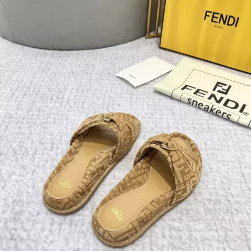 Cheap Fendi Slippers For Women #1305361 Replica Wholesale [$85.00 USD] [ITEM#1305361] on Replica Fendi Slippers