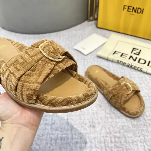 Cheap Fendi Slippers For Women #1305361 Replica Wholesale [$85.00 USD] [ITEM#1305361] on Replica Fendi Slippers