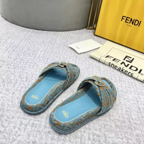 Cheap Fendi Slippers For Women #1305363 Replica Wholesale [$85.00 USD] [ITEM#1305363] on Replica Fendi Slippers