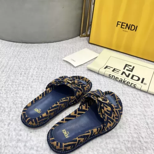 Cheap Fendi Slippers For Women #1305364 Replica Wholesale [$85.00 USD] [ITEM#1305364] on Replica Fendi Slippers