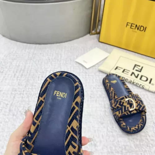 Cheap Fendi Slippers For Women #1305364 Replica Wholesale [$85.00 USD] [ITEM#1305364] on Replica Fendi Slippers