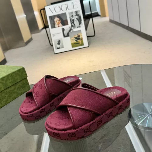 Cheap Gucci Slippers For Women #1305384 Replica Wholesale [$80.00 USD] [ITEM#1305384] on Replica Gucci Slippers