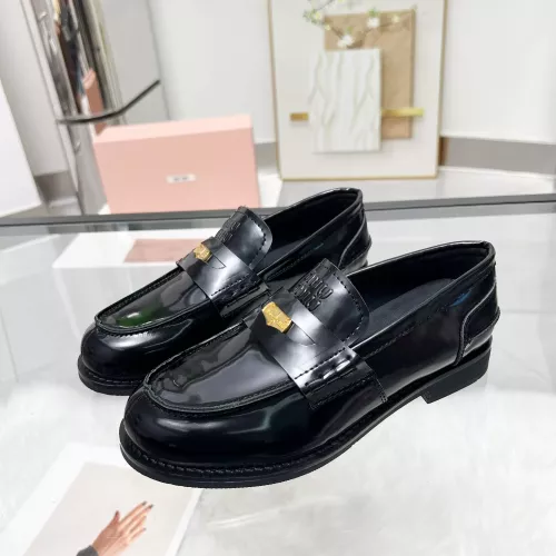 MIU MIU Leather Shoes For Women #1305552