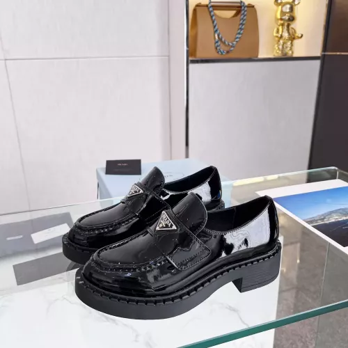 Cheap Prada Leather Shoes For Women #1305694 Replica Wholesale [$100.00 USD] [ITEM#1305694] on Replica Prada Leather Shoes