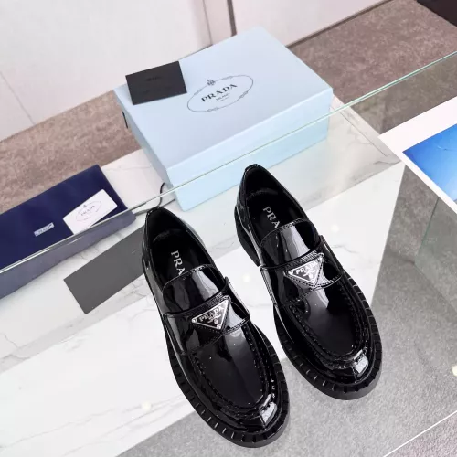 Cheap Prada Leather Shoes For Men #1305696 Replica Wholesale [$100.00 USD] [ITEM#1305696] on Replica Prada Leather Shoes