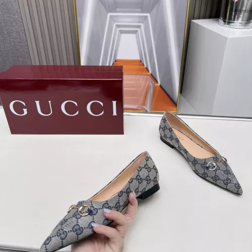 Cheap Gucci Flat Shoes For Women #1305703 Replica Wholesale [$96.00 USD] [ITEM#1305703] on Replica Gucci Flat Shoes