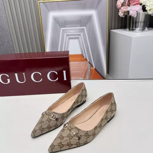 Cheap Gucci Flat Shoes For Women #1305704 Replica Wholesale [$96.00 USD] [ITEM#1305704] on Replica Gucci Flat Shoes