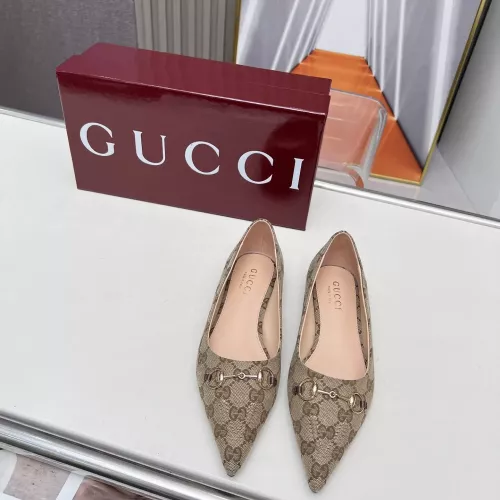 Cheap Gucci Flat Shoes For Women #1305704 Replica Wholesale [$96.00 USD] [ITEM#1305704] on Replica Gucci Flat Shoes