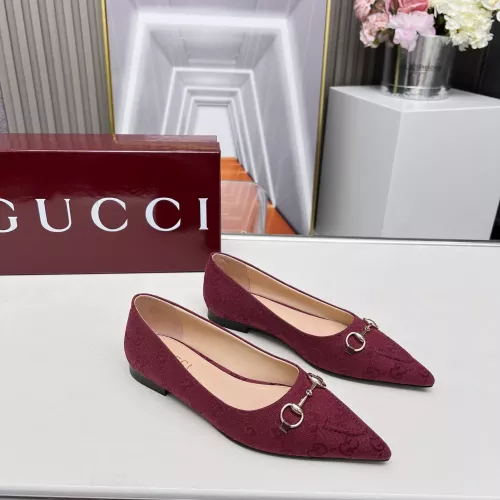 Cheap Gucci Flat Shoes For Women #1305705 Replica Wholesale [$96.00 USD] [ITEM#1305705] on Replica Gucci Flat Shoes