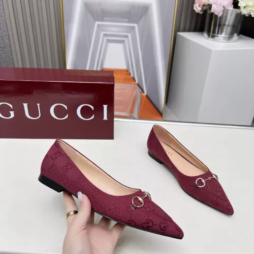 Cheap Gucci Flat Shoes For Women #1305705 Replica Wholesale [$96.00 USD] [ITEM#1305705] on Replica Gucci Flat Shoes