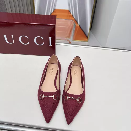 Cheap Gucci Flat Shoes For Women #1305705 Replica Wholesale [$96.00 USD] [ITEM#1305705] on Replica Gucci Flat Shoes