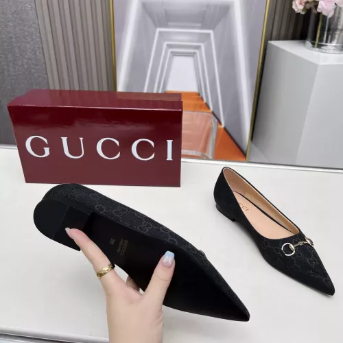 Cheap Gucci Flat Shoes For Women #1305706 Replica Wholesale [$96.00 USD] [ITEM#1305706] on Replica Gucci Flat Shoes