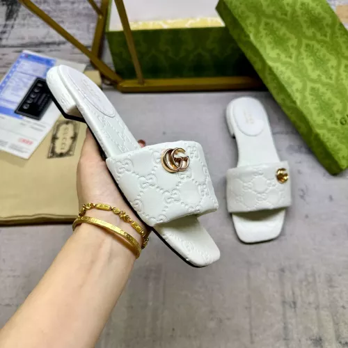 Cheap Gucci Slippers For Women #1305776 Replica Wholesale [$88.00 USD] [ITEM#1305776] on Replica Gucci Slippers