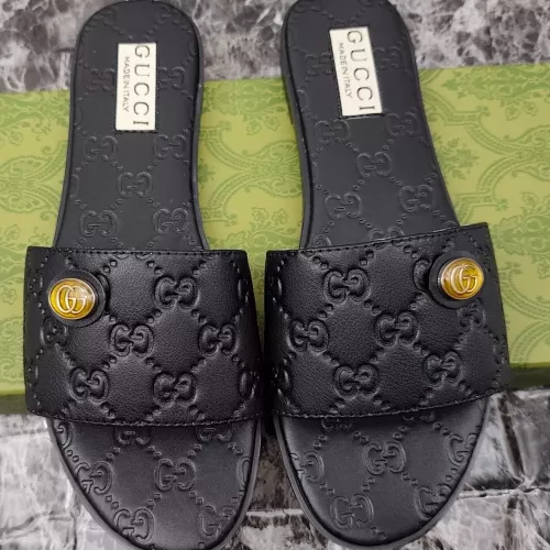 Cheap Gucci Slippers For Women #1305793 Replica Wholesale [$56.00 USD] [ITEM#1305793] on Replica Gucci Slippers