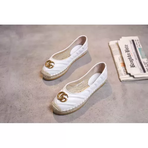 Cheap Gucci Flat Shoes For Women #1306198 Replica Wholesale [$76.00 USD] [ITEM#1306198] on Replica Gucci Flat Shoes