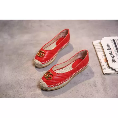 Cheap Gucci Flat Shoes For Women #1306200 Replica Wholesale [$76.00 USD] [ITEM#1306200] on Replica Gucci Flat Shoes