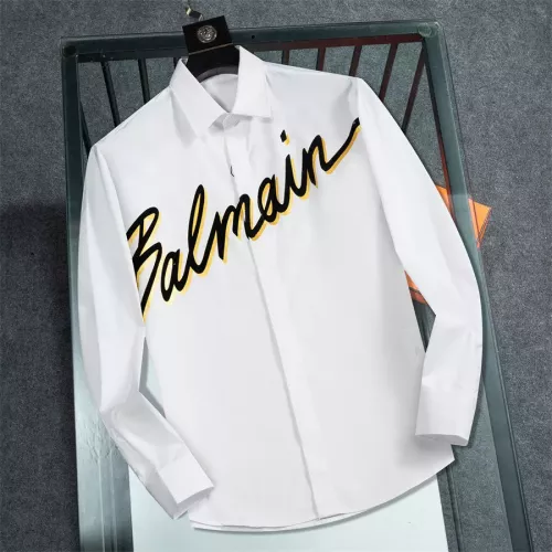 Balmain Shirts Long Sleeved For Men #1306222