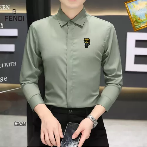 Fendi Shirts Long Sleeved For Men #1306262